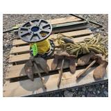 3 - Anchors & Reel with Nylon Rope