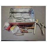Leather Tool Kit in Tin Box