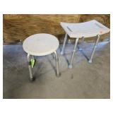 2 - Shower Stools