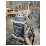 Great Western Stove Co Cast Iron Parlor Stove