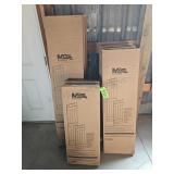 9 Boxes--NIB Shutters w/Hardware