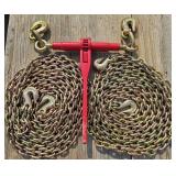 5400 lb Binder / 2- 5/16" Chains