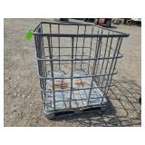 Metal Tote Storage Cage