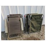 2 - Lawn Loungers, 2 - Cots
