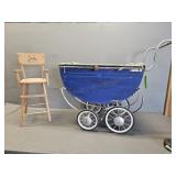 Vintage Sroller/Doll High Chair