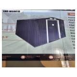 8 ft X 10ft Galvanized Apex Roof Metal Shed