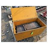 3-Burner Propane Table Top Stove in Wood Box