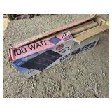 100 Watt Solar Panel Kit