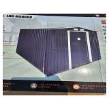 6 ft X 8 ft Galvanized Apex Roof Metal Shed