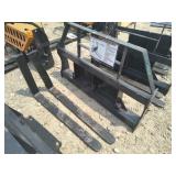 Mini Skid Steer Pallet Fork Frame MPF-11-2000G