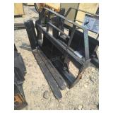 Mini Skid Steer Pallet Fork Frame MPF-11-2000G