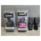 2 - NEW Blackhawk Hip Holsters & 2 - New Mag Cases