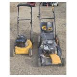 2-- Lawn Mowers (Need Work)