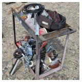 Rolling Shop Cart w/ Contents