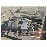 Pallet of Tools, Safety Harness, Misc