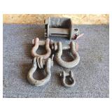 8" Puller, Shackles, Tie Down Winch