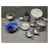 Aluminum Cook Kit & Coleman Pocket Stove