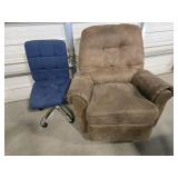 Office Chair/Rocking Recliner