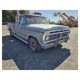 * 1975 Ford Long Bed Extended Cab Pickup
