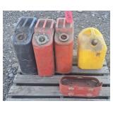 Diesel Fuel Jug, 3-- Jerry Cans