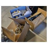 2 - Boxes & 1 Tote of Canning Jars