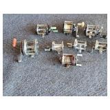 8 - Vintage Fishing Reels