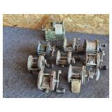 9 - Vintage PFLUEGER Salt Water Fishing Reels