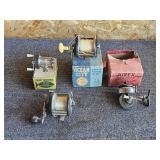 4 - Vintage Fishing Reels