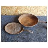 Cast Iron Skillet & Oval Griddle