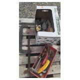 Large C Clamp & Various Tools