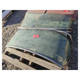 Studebaker Front & Rear Windshield