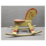 Antique Wood Rocking Horse
