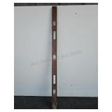 Vintage 4-ft Wood Level