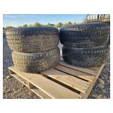4-- Radial BFG Goodrich 235/60R15 Tires and Rims