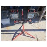 Set of Cradtsman Shop Lights on Stand