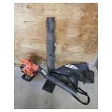 Echo ES-250 Gas Powered Blower & Attachments