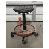 Roll Around Shop Stool