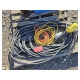 Large Electric Cords, 2 Shop Lights