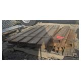 Pallet of 5" Channel and 2" Square Tube