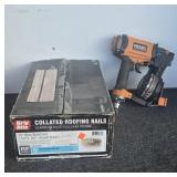 Collated Roofing Nails w/ Ridgid Nailer