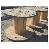 2-- Wooden Spools