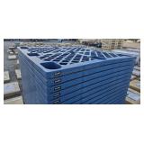 10-- Plastic Pallets