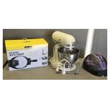Waffle Iron - Kitchen Aid Mixer & Helmet