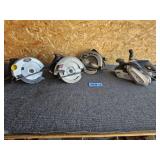 3 - Circular Saws & Belt Sander