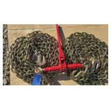 1-9200 lb Ratchet Binder/ 2- Chains