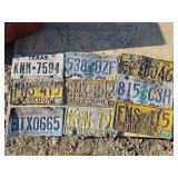 Box of License Plates