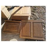 Oak Cabinet Pieces