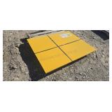 Yellow Steel Diamond Plate 3