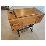 Antique Sewing Machine Cabinet