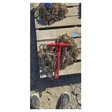 *1- 5400lb Ratchet Biner/ 2- 3/8" Chains